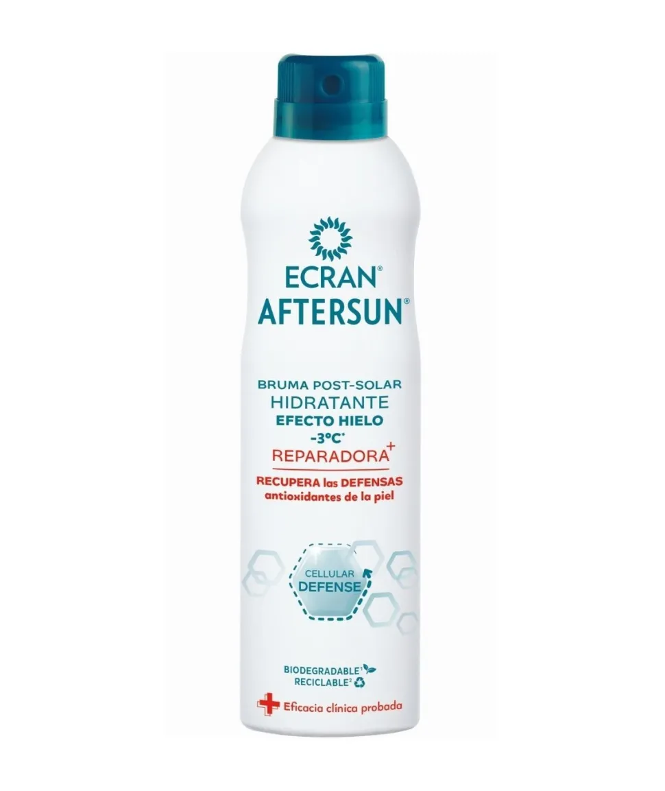 Aftersun Spray Reparadora Efecto Hielo 250 Ml
