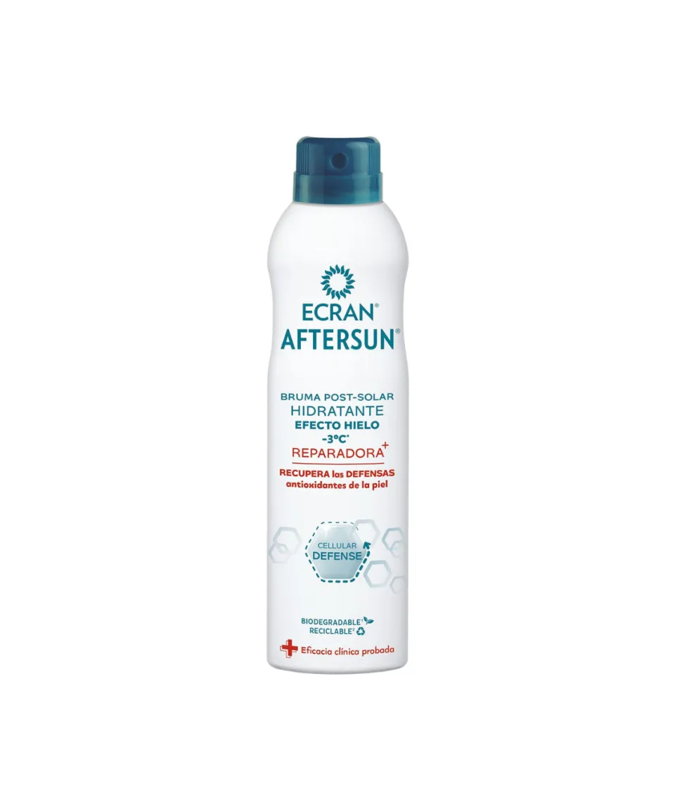 Aftersun Spray Reparadora Efecto Hielo 250 Ml
