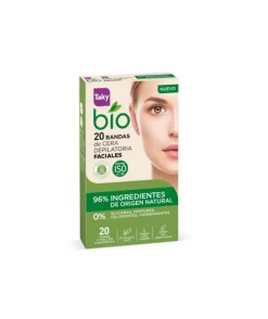 Bandas Depilatorias Bio Facial 12 Uds.