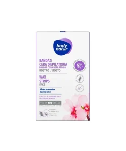 Bandas Depilatorias Body Natur Facial Almendras 12 Unids.