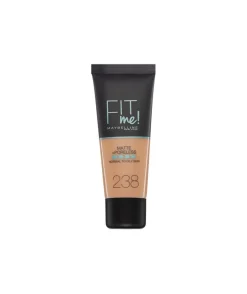 Base De Maquillaje Fit Me Mate Afinaporos 30 Ml, Tono 238