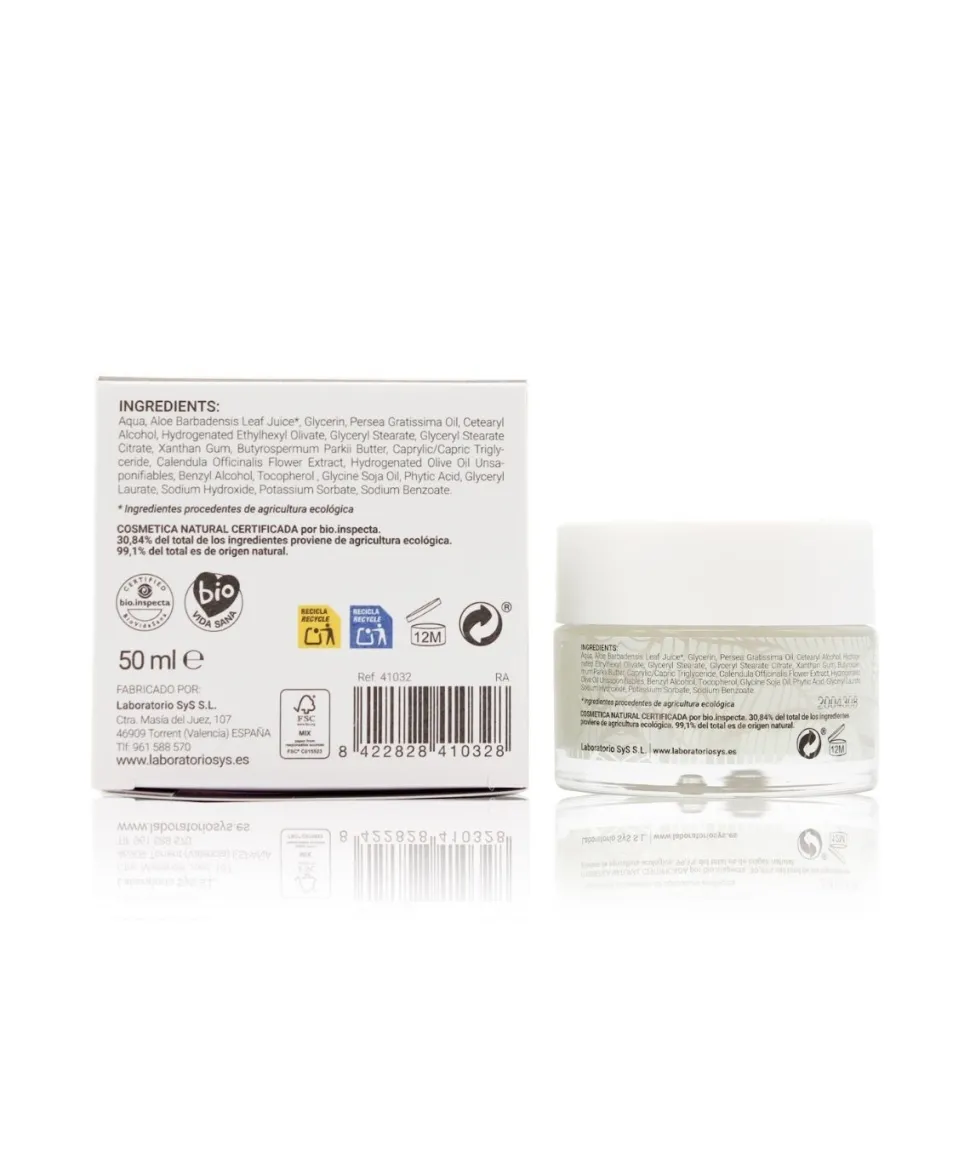 Bio Crema Facial Hidratante Pieles Sensibles 50 Ml