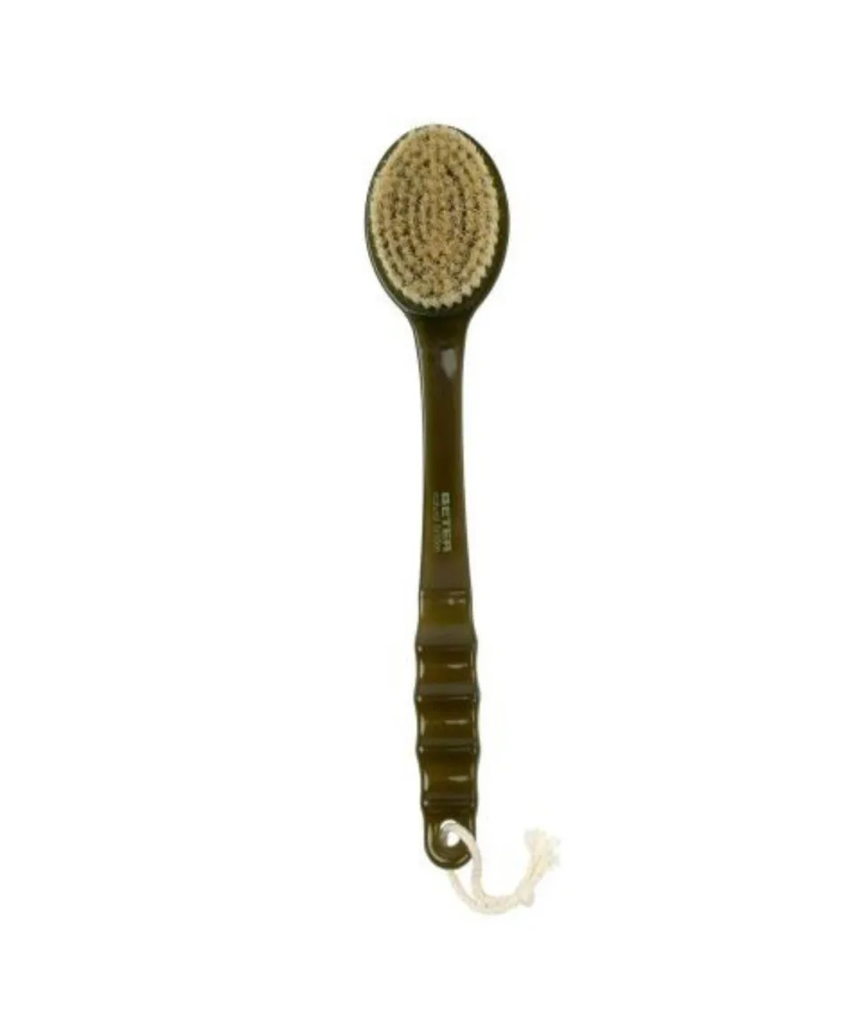 Cepillo De Baño Con Cerdas Naturales