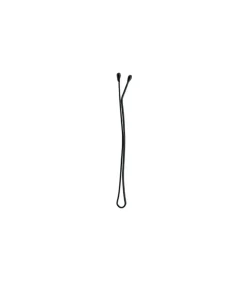 12 Clips Planos 50 Mm Negro