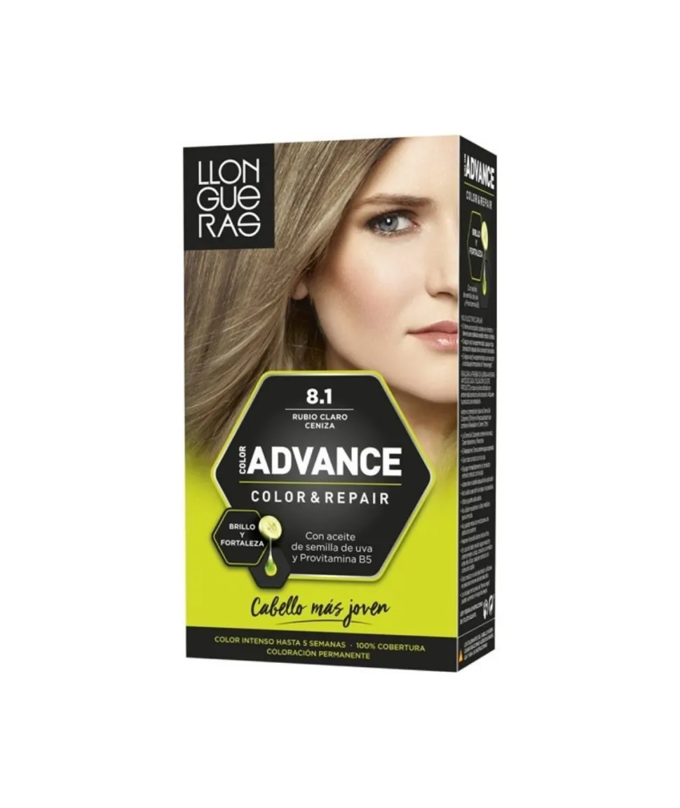 Color Advance 8.1 Rubio Claro Ceniza