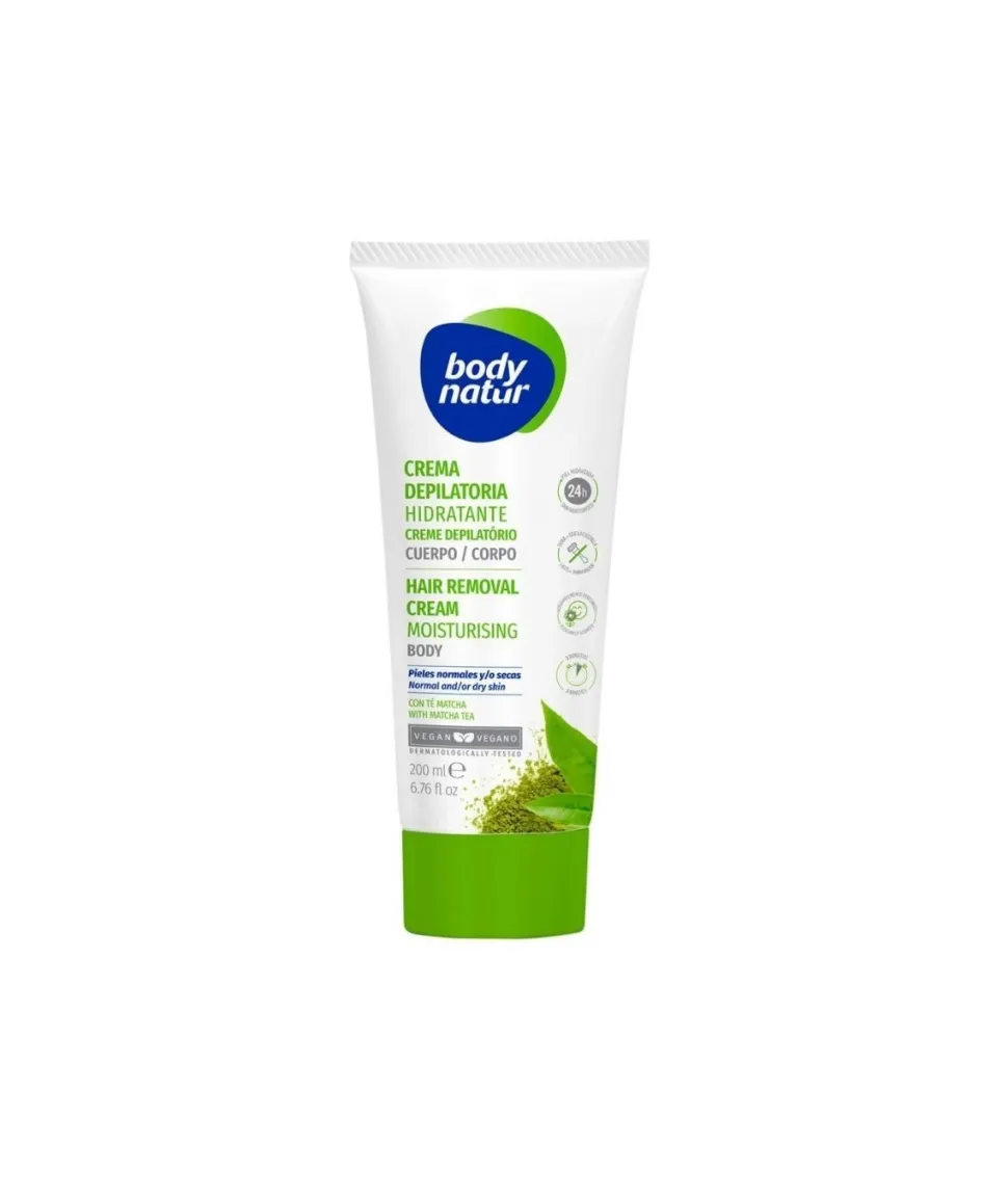 Crema Depilatoria Body Natur Te 200 Ml