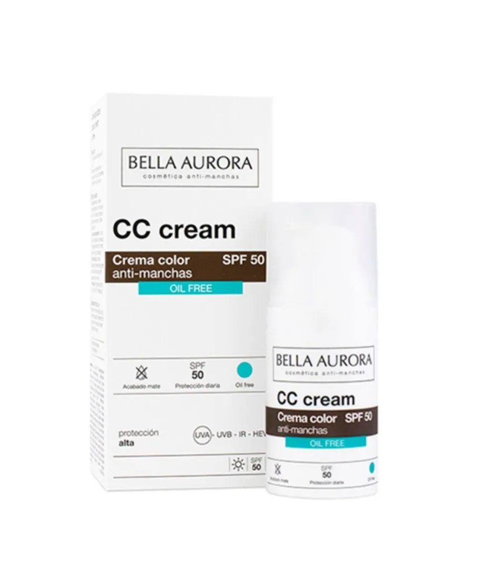 Crema Hidratante Con Color Oil Free Spf50+ 30 Ml