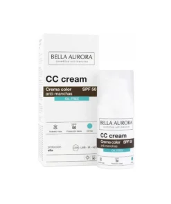 Crema Hidratante Con Color Oil Free Spf50+ 30 Ml