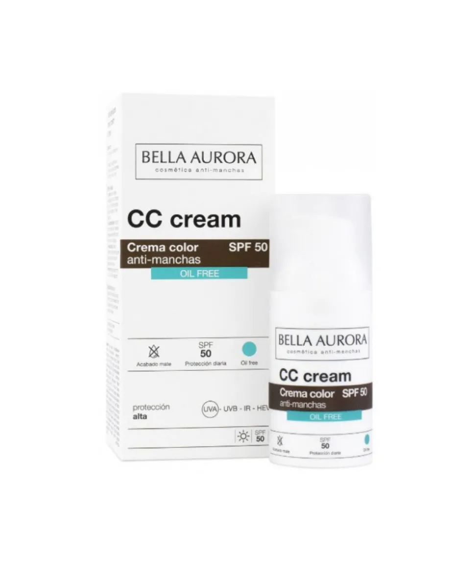 Crema Hidratante Con Color Oil Free Spf50+ 30 Ml