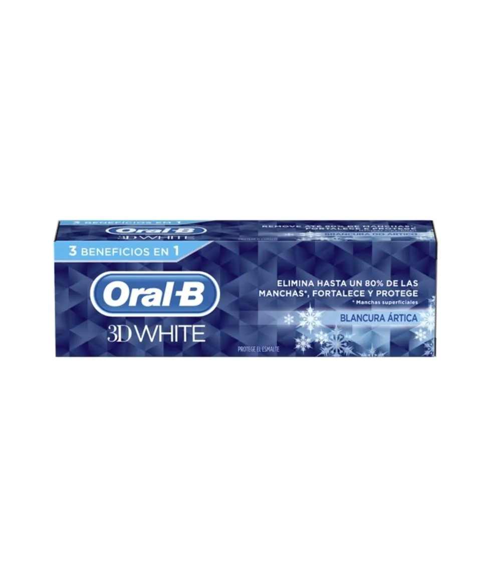 3D White Pasta De Dientes Blancura Artica 75 Ml