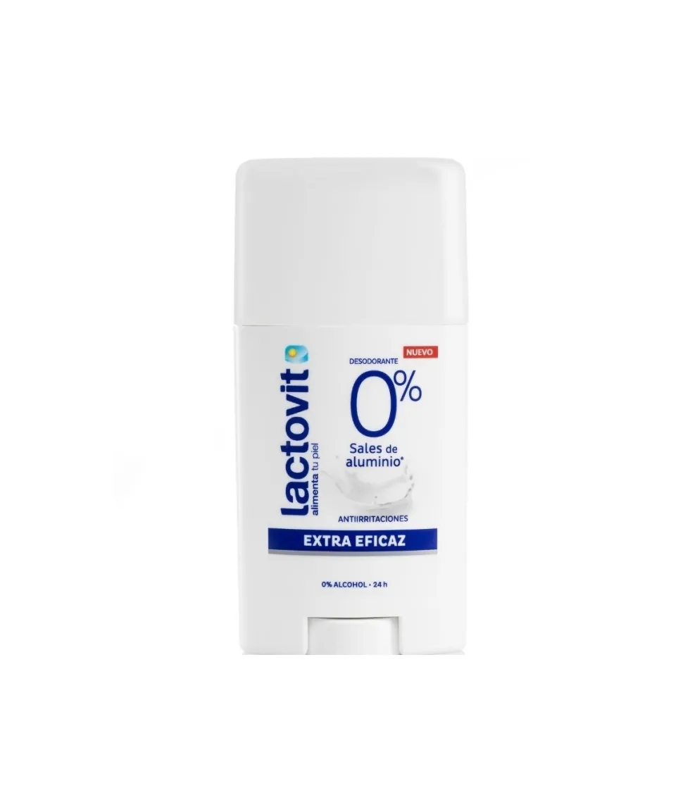 Desodorante En Stick Unisex Extraeficaz 0% 60 Ml