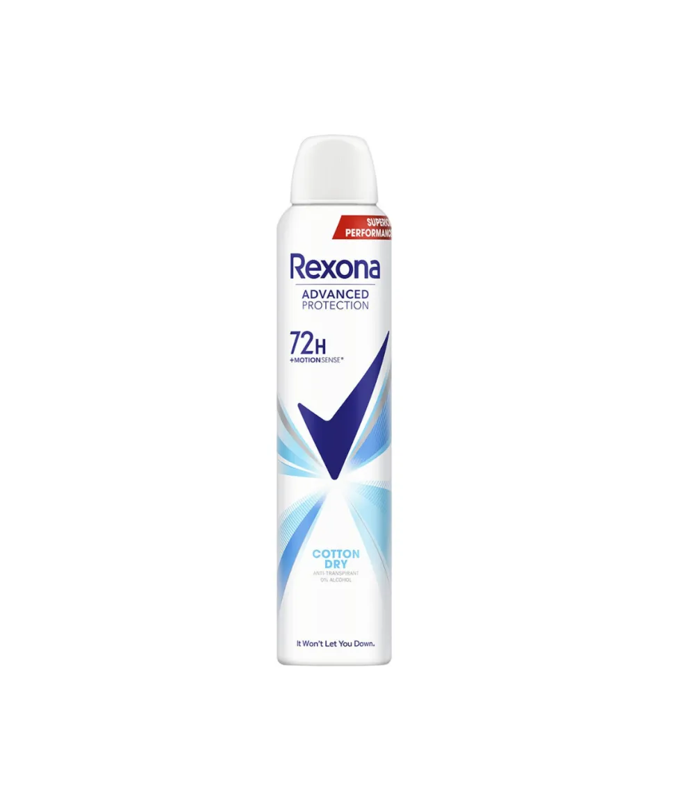 Desodorante Mujer Advanced Protect 72H Cotton Dry 200 Ml