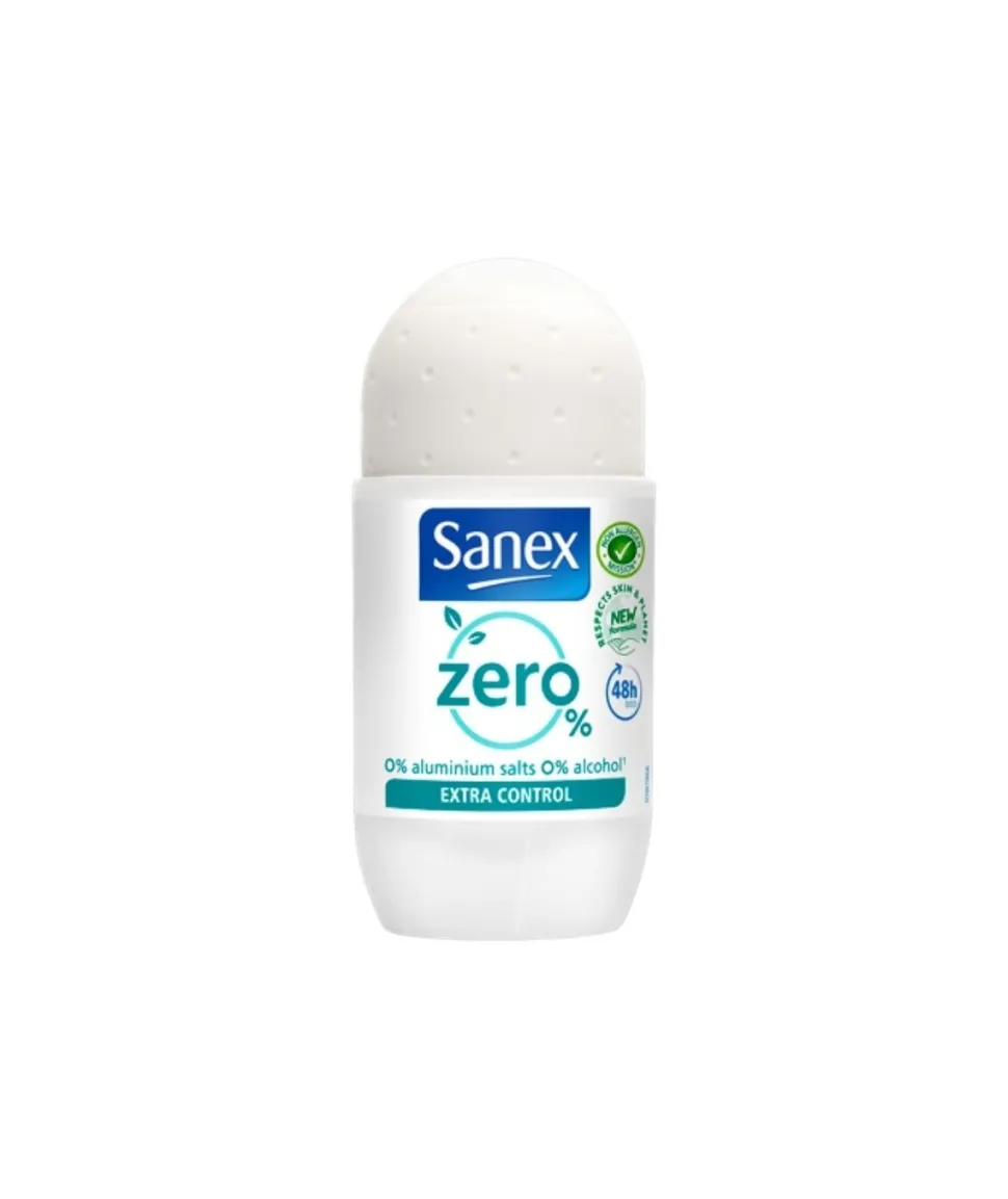 Desodorante Unisex Sanex Roll-On 50 Ml Extra Control Zero %