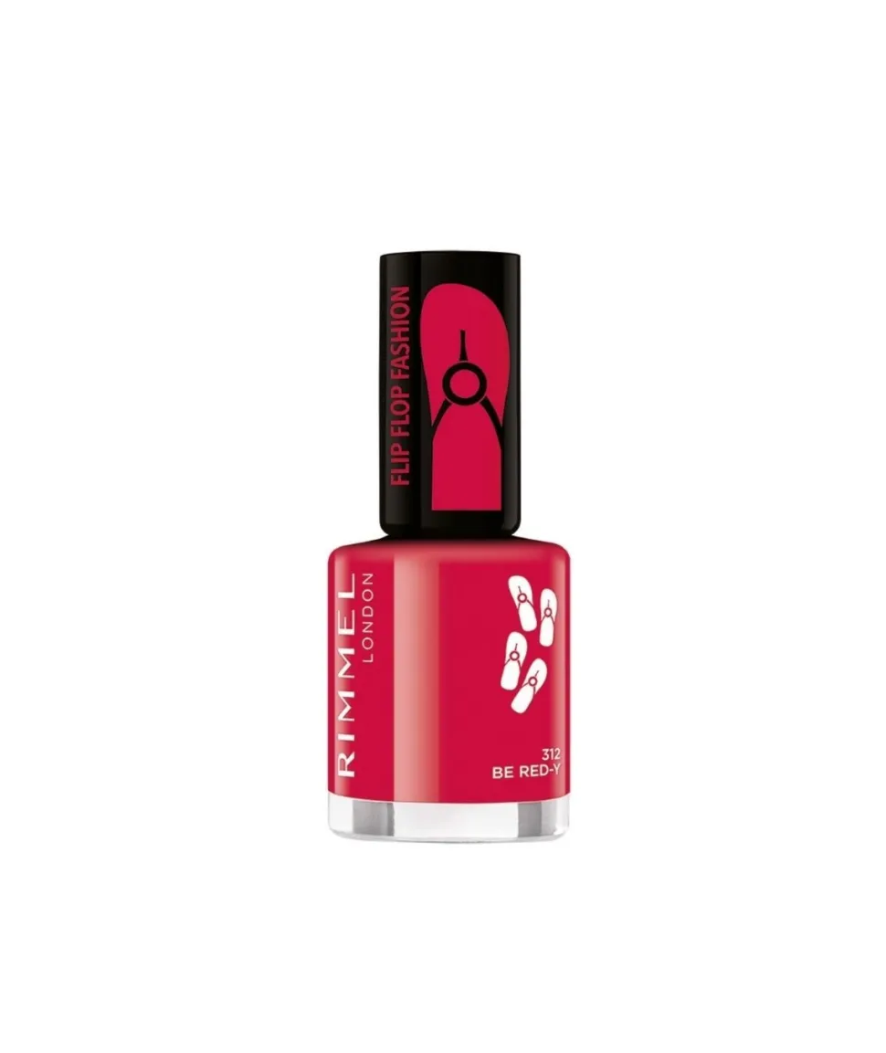 Esmalte De Uñas 60 Seconds Flip Flop 312 Rojo Be Red