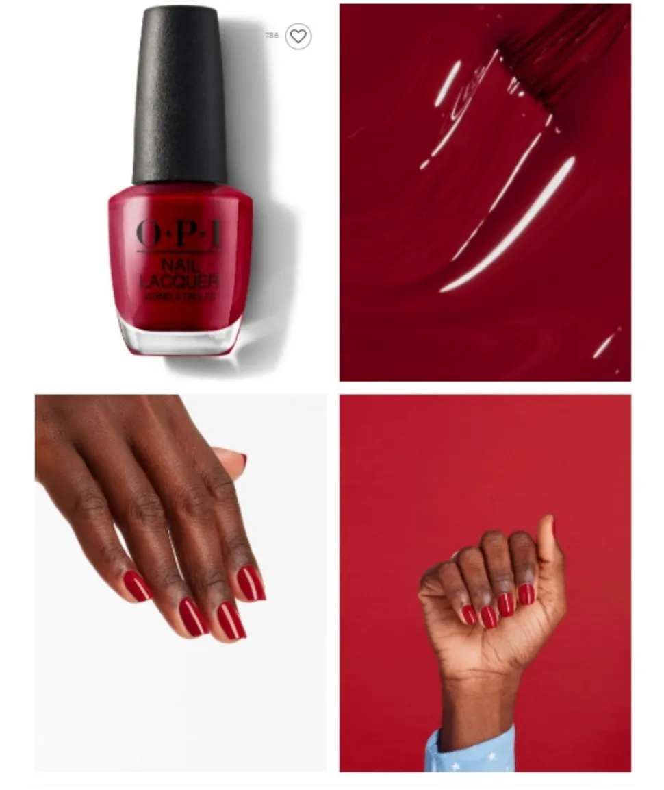 Esmalte Rojo Amore At The Grand Canal