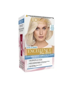 Excellence Creme Tinte Pure Blonde 3 Rubio Ultra Claro Ceniza