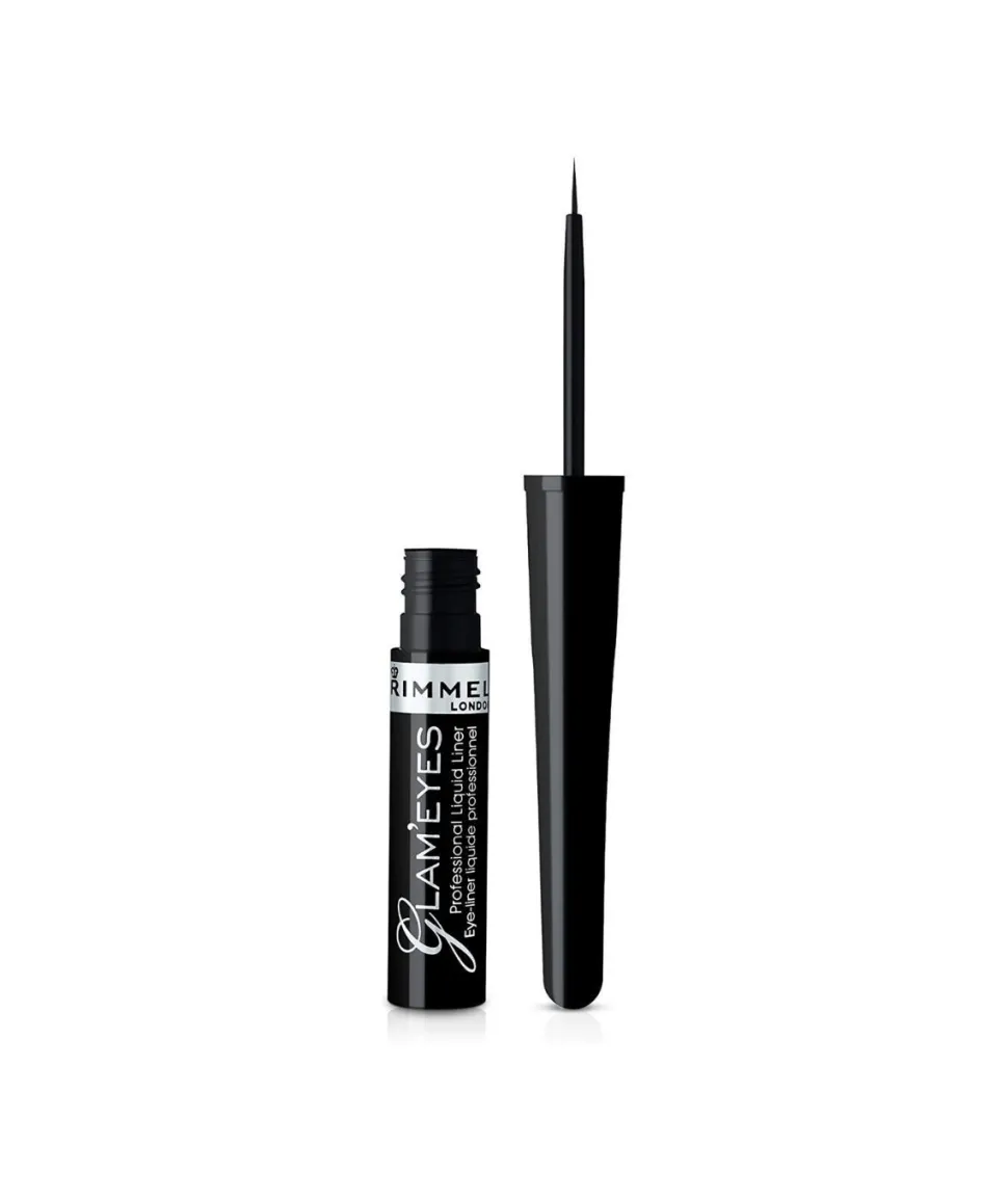 Glameyes Eyeliner Liquid 9 Gr, Tono 001