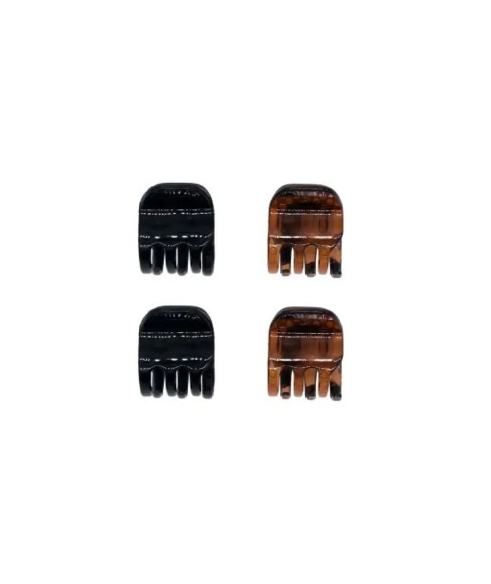 Grapas Concha Y Negro Trendy Classics