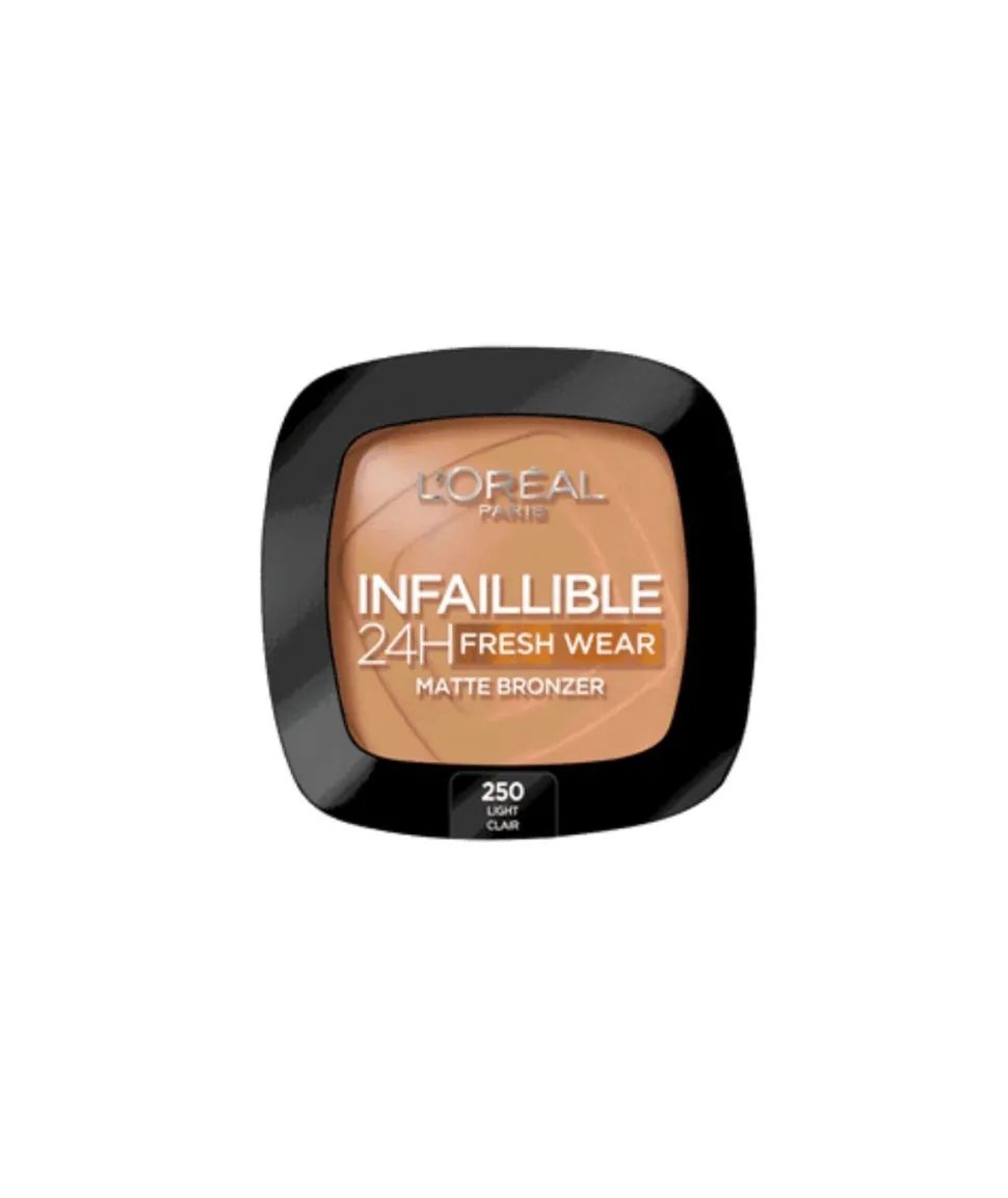 Infalible 24H Polvos Bronceadores Mate Larga Duracion Tono 250 Light