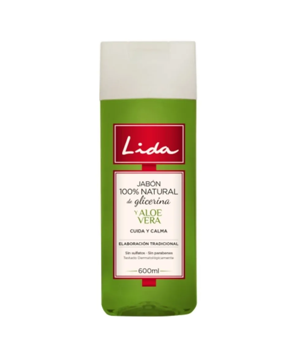 Jabón Liquido Con Glicerina Aloe Vera 650 Ml