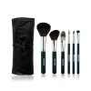 Kit Manta Con 6 Brochas Profesionales De Maquillaje
