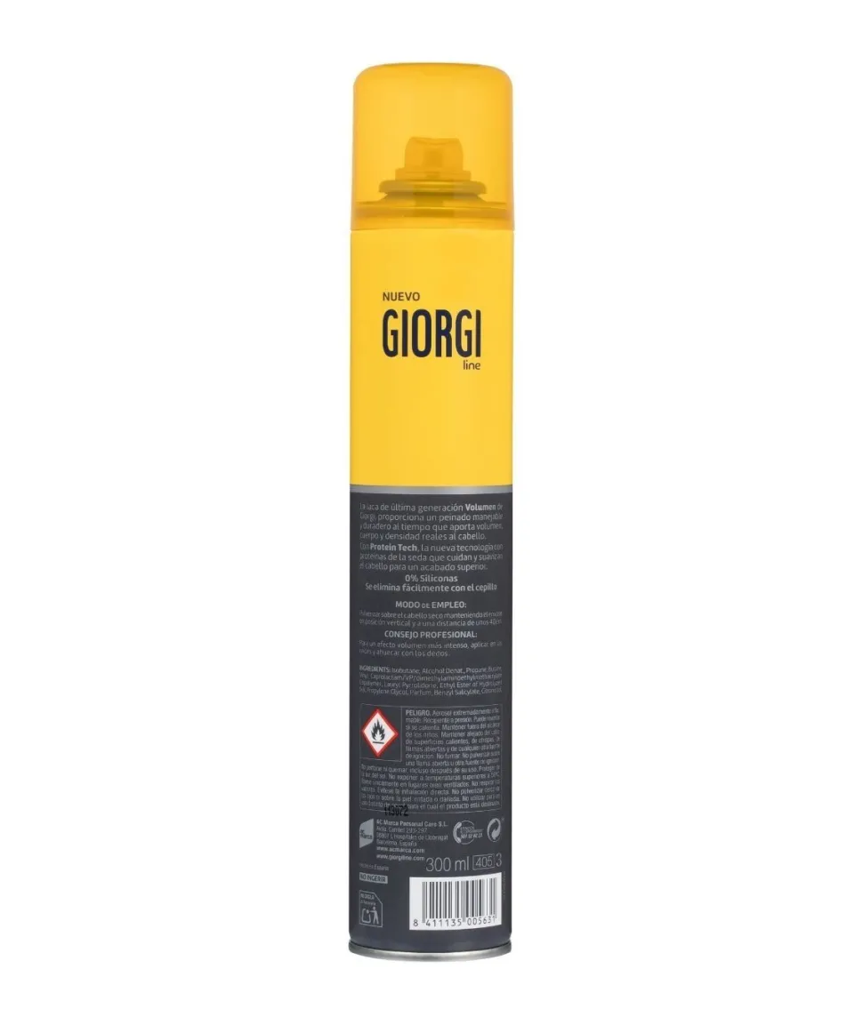 Laca Peinado Manejable Volumen (5) 300 Ml