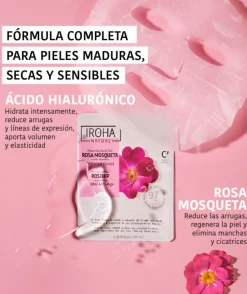 Mascarilla Facial Antiedad Global Con Rosa Mosqueta