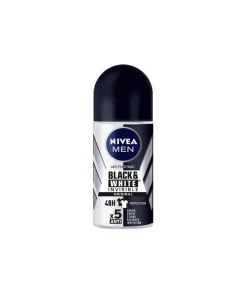 Men Black & White Invisible Original Roll-On Desodorante 50 Ml