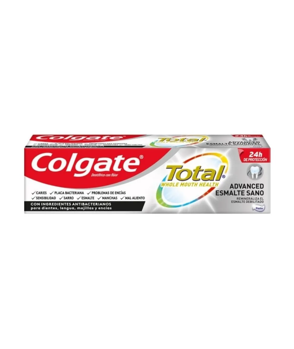 Pasta De Dientes 75 Ml Total Advanced Esmalte Sano