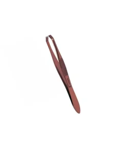 Pinza De Depilar Punta Cangrejo Cobreada 8.3 Cm