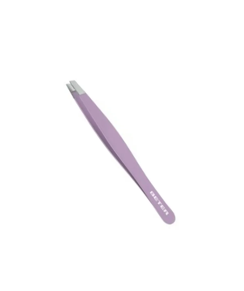 Pinza De Depilar Punta Oblicua Soft Touch Pequena 7.2 Cm
