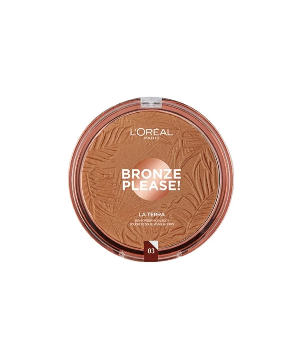 Polvo Bronceador Glam Bronze La Terra 03