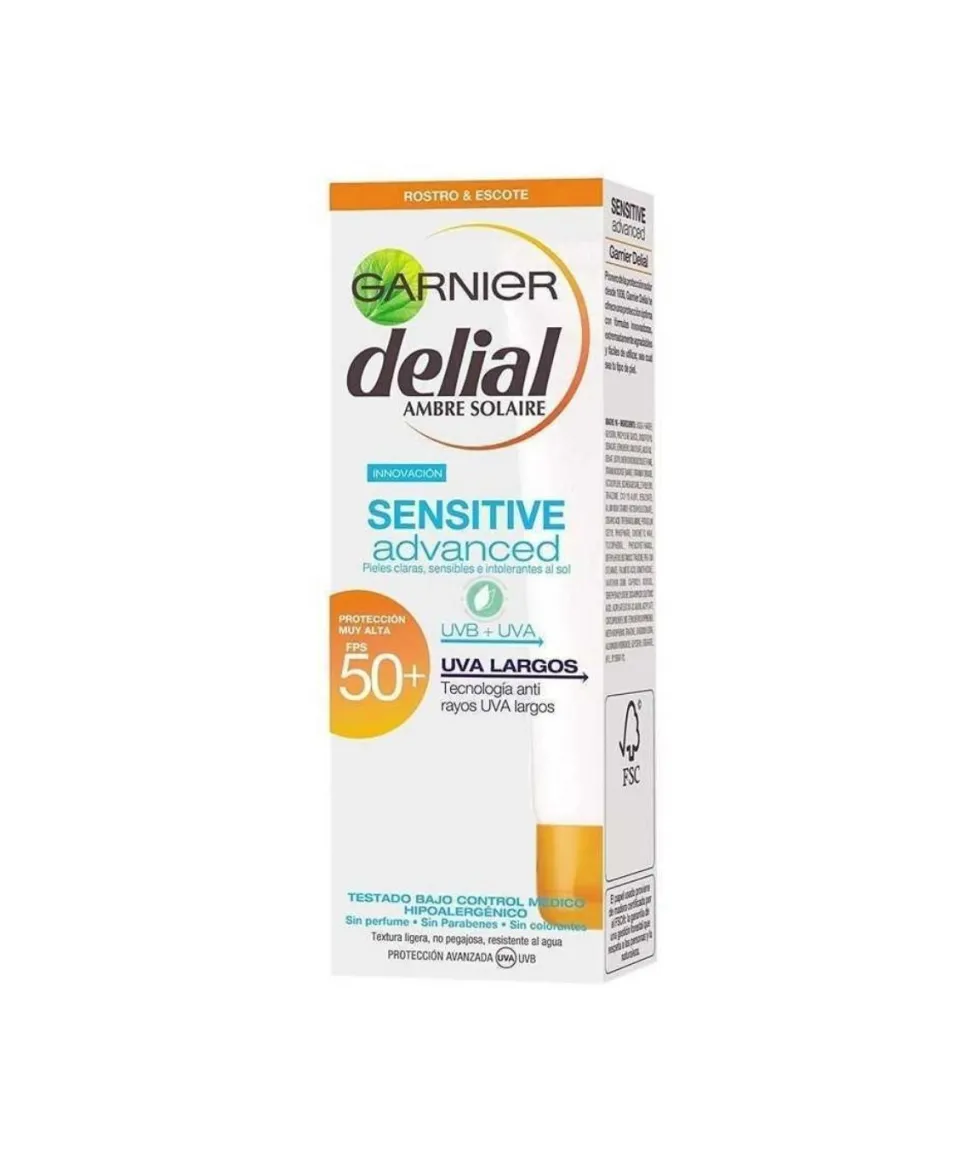 Sensitive Advanced Crema Facial Con Spf50+ 50 Ml