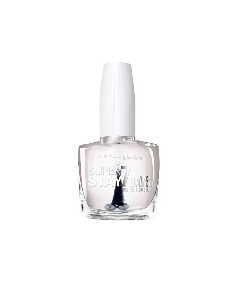 Superstay 7 Dias Tono 25 Crystal Clear Plum PintaUñas Larga Duracion Gel Transparente
