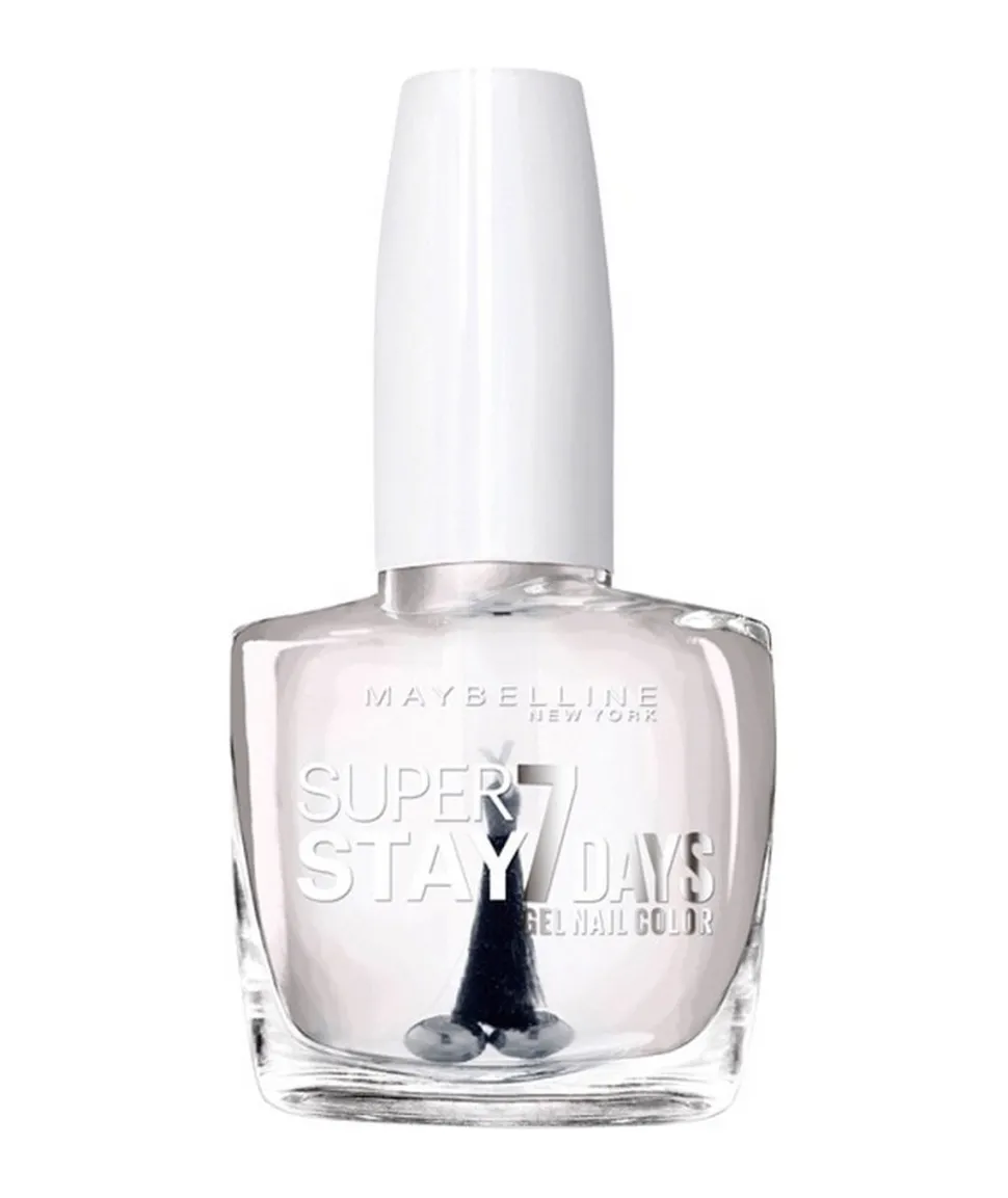 Superstay 7 Dias Tono 25 Crystal Clear Plum PintaUñas Larga Duracion Gel Transparente
