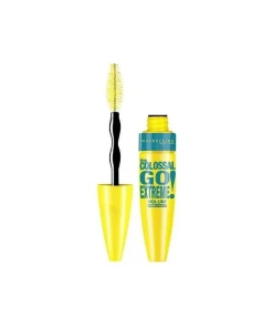 The Colossal Go Extreme Waterproof Máscara De Pestañas Negra Volumen- 9,5 Ml