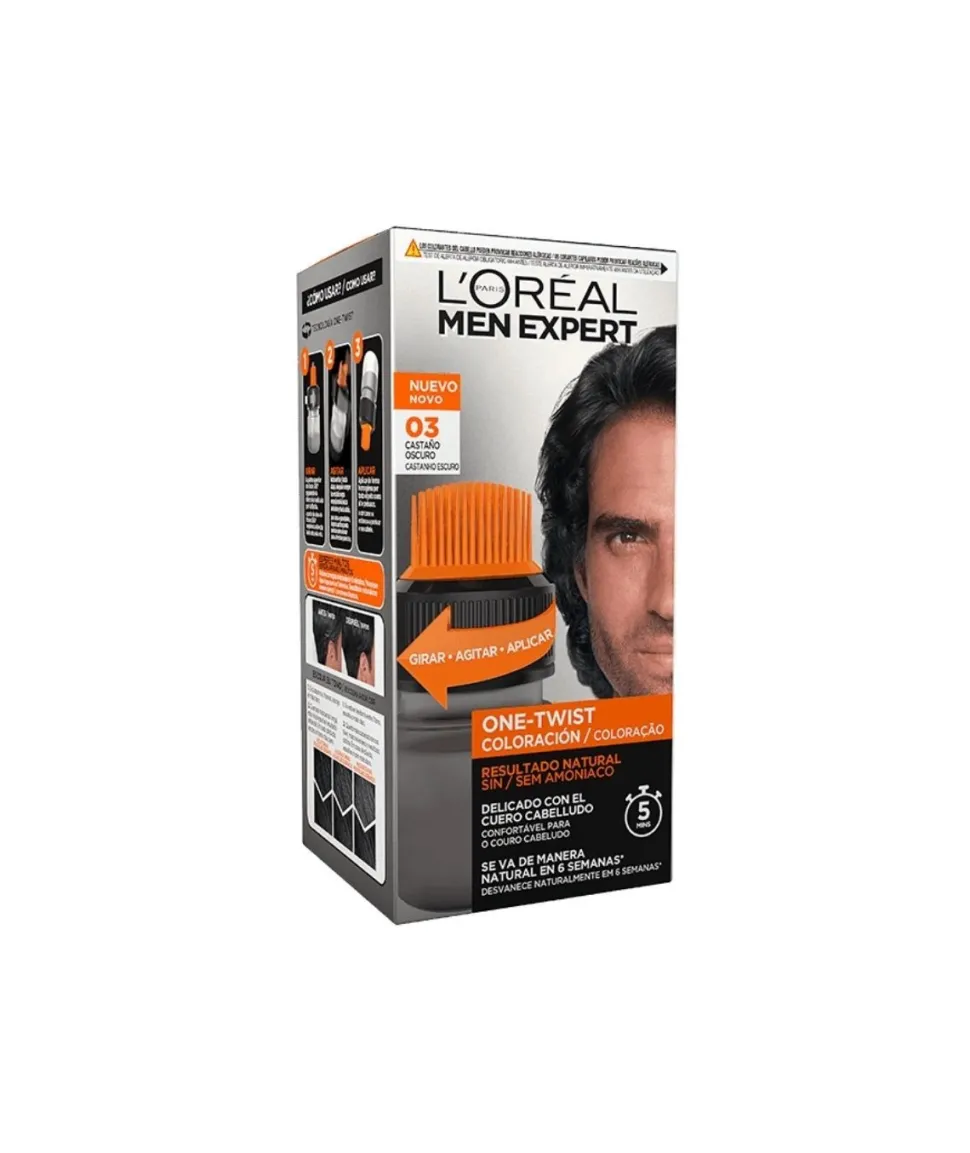 Tinte Capilar Para Hombres One Twist 03 Moreno