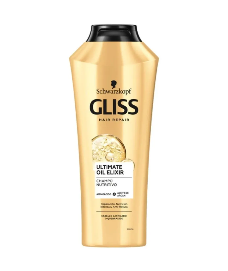 Ultimate Oil Elixir Champú 370 Ml